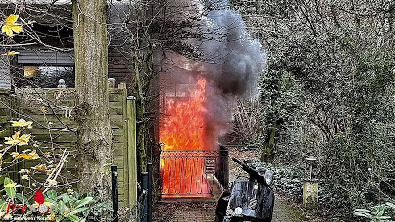 D: Mehrere Paralleleinsätze fordern Feuerwehr in Neuss → nahezu alle Löschzüge im Einsatz