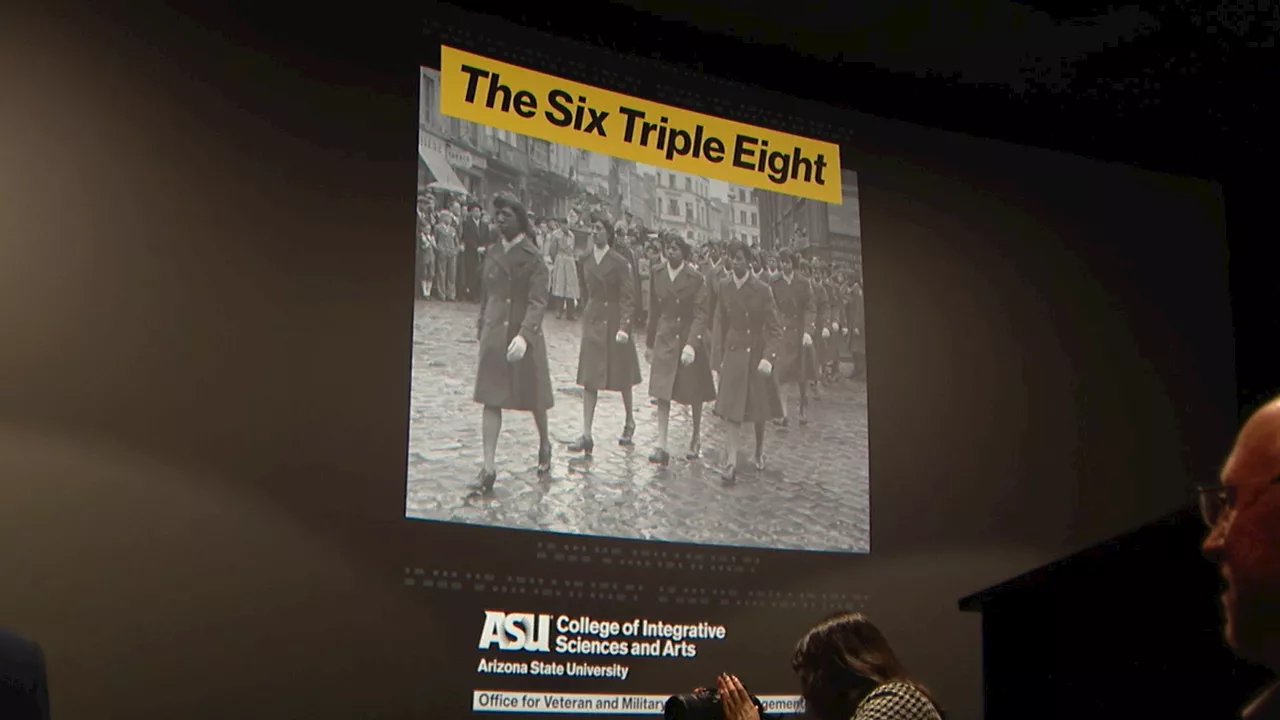 ASU hosts Six Triple Eight movie premier, honoring legacy of WWII women's battalion