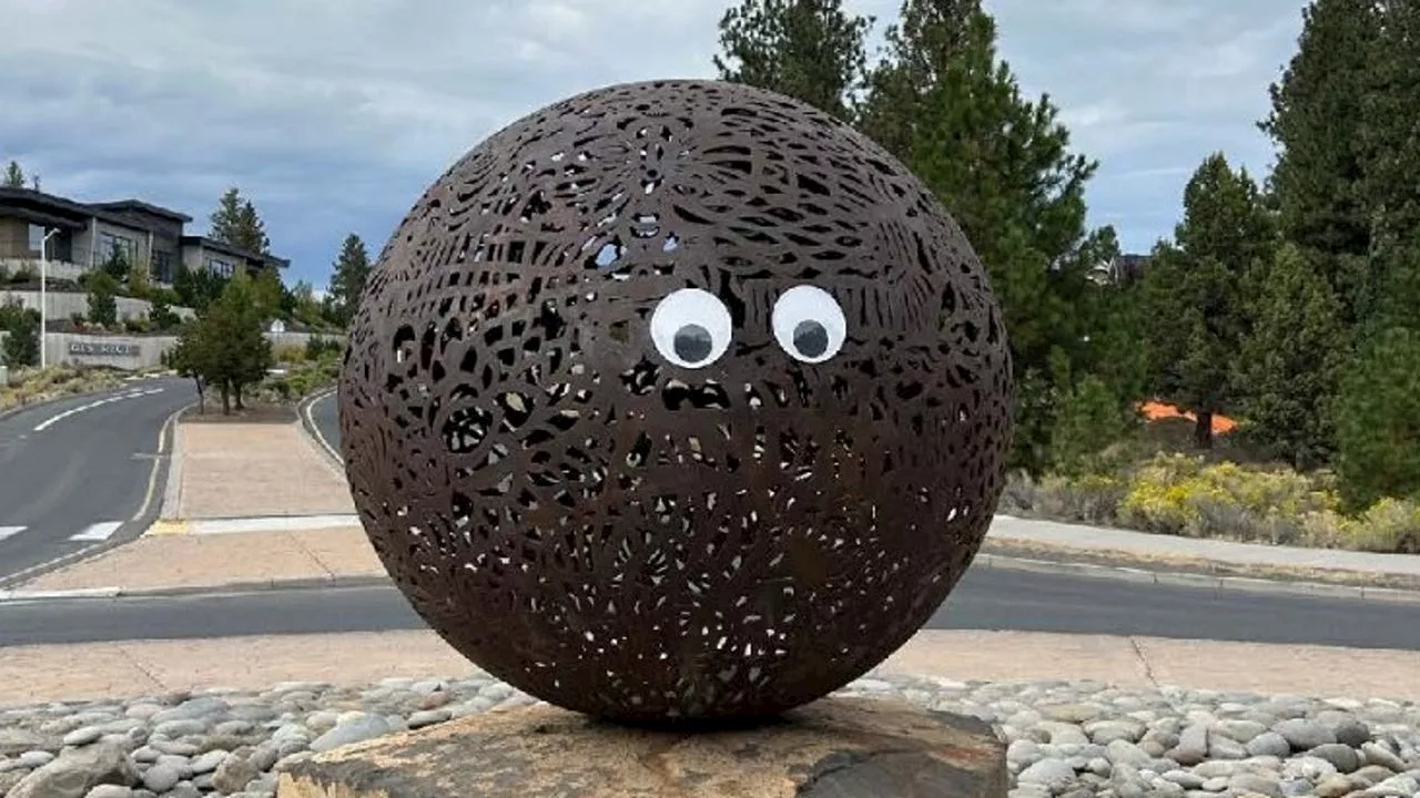 Googly eyes on public art in Oregon spark laughter, debate, cleanup costs