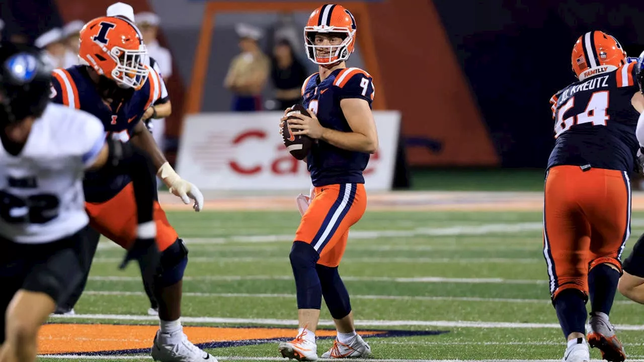 Illinois football QB Luke Altmeyer announces his return in 2025