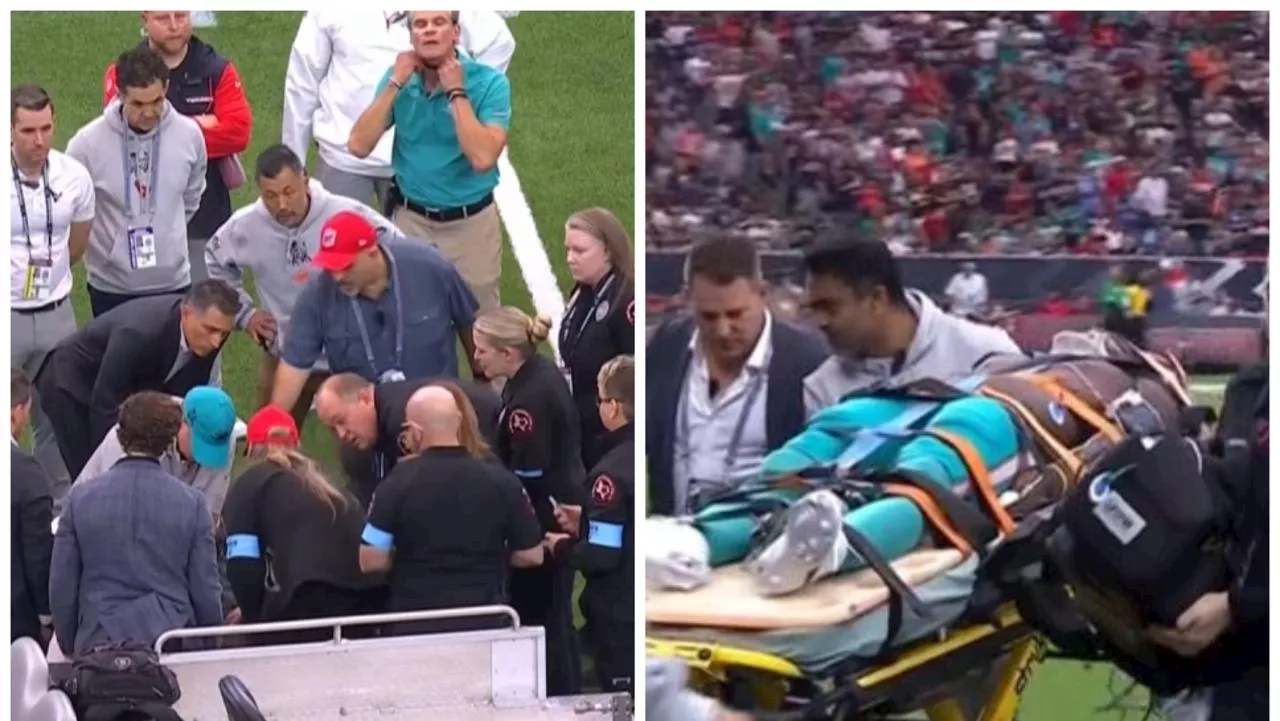 NFL player taken to hospital in ‘scary’ scenes following brutal hit; Mahomes’ injury cloud — Wrap