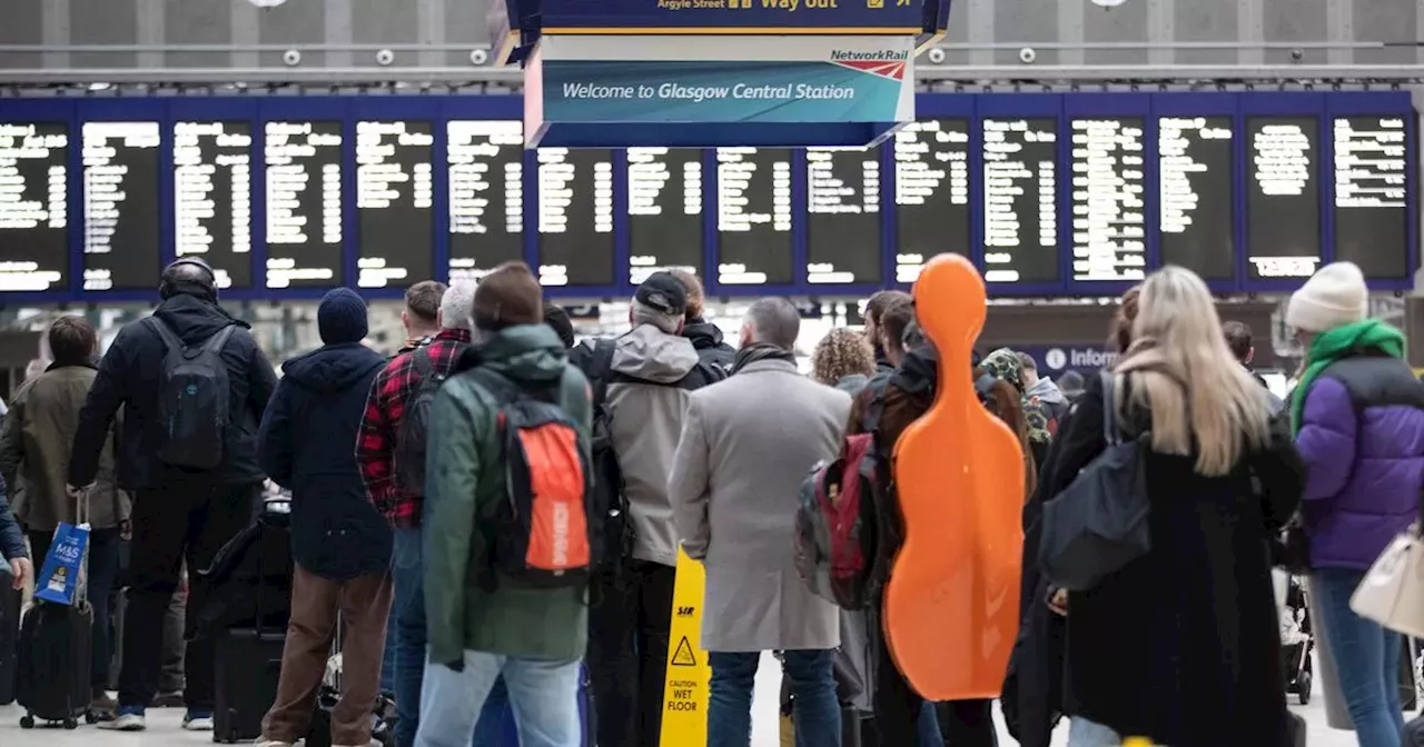 'Major disruption' to Glasgow rail passengers as ScotRail blames driver shortage