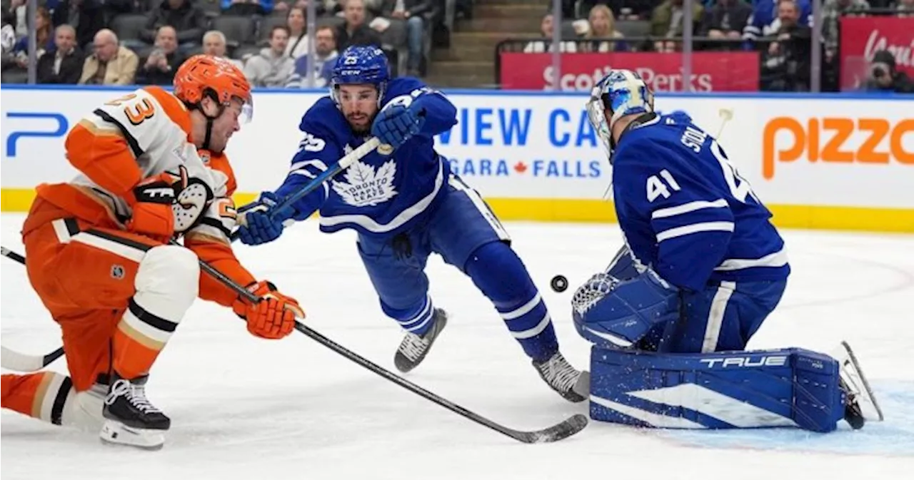 Leafs’ Stolarz day-to-day with lower-body injury