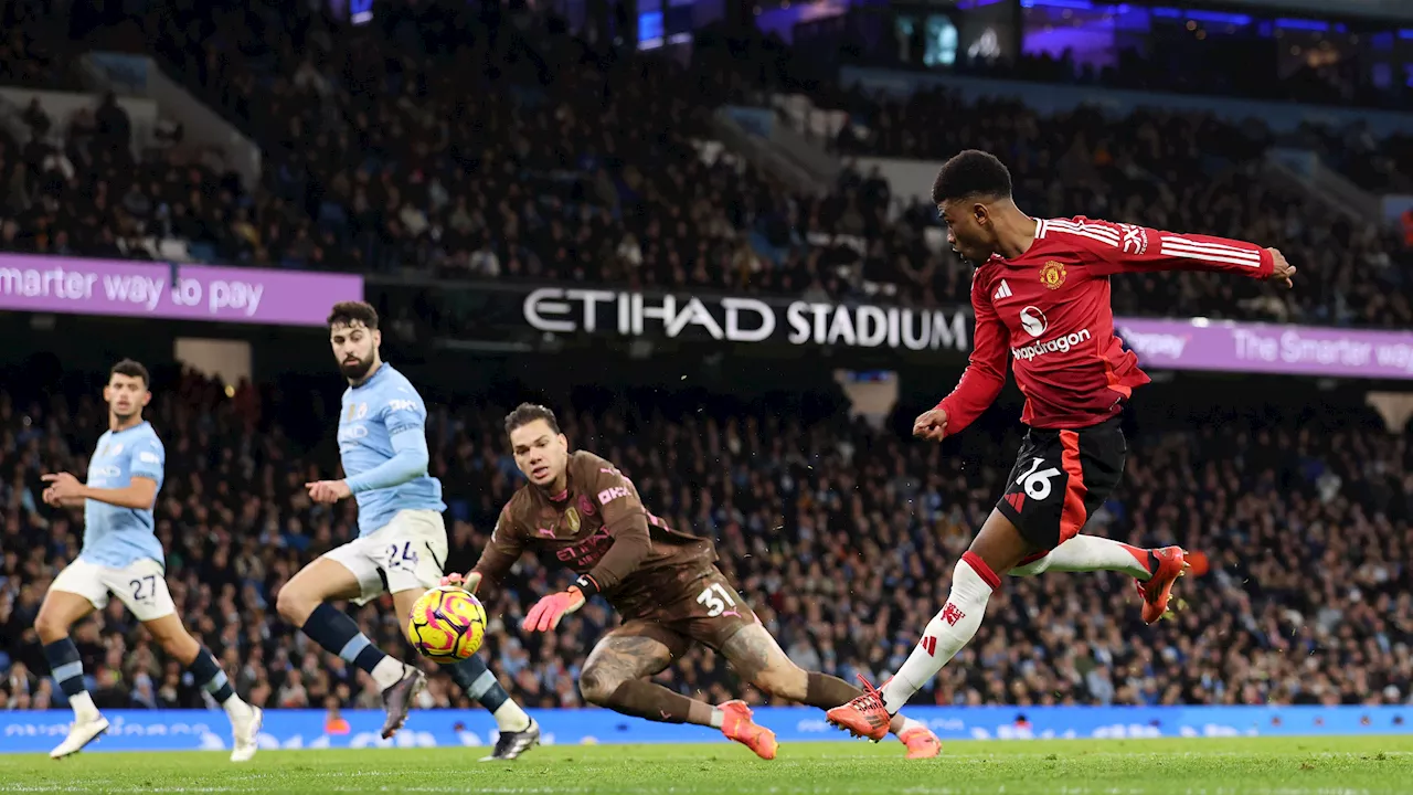 Man Utd player ratings vs Man City: Amad Diallo is a GENIUS! Winger's late heroics seal remarkable comeback win as Red Devils pile misery on Pep Guardiola's shambolic side