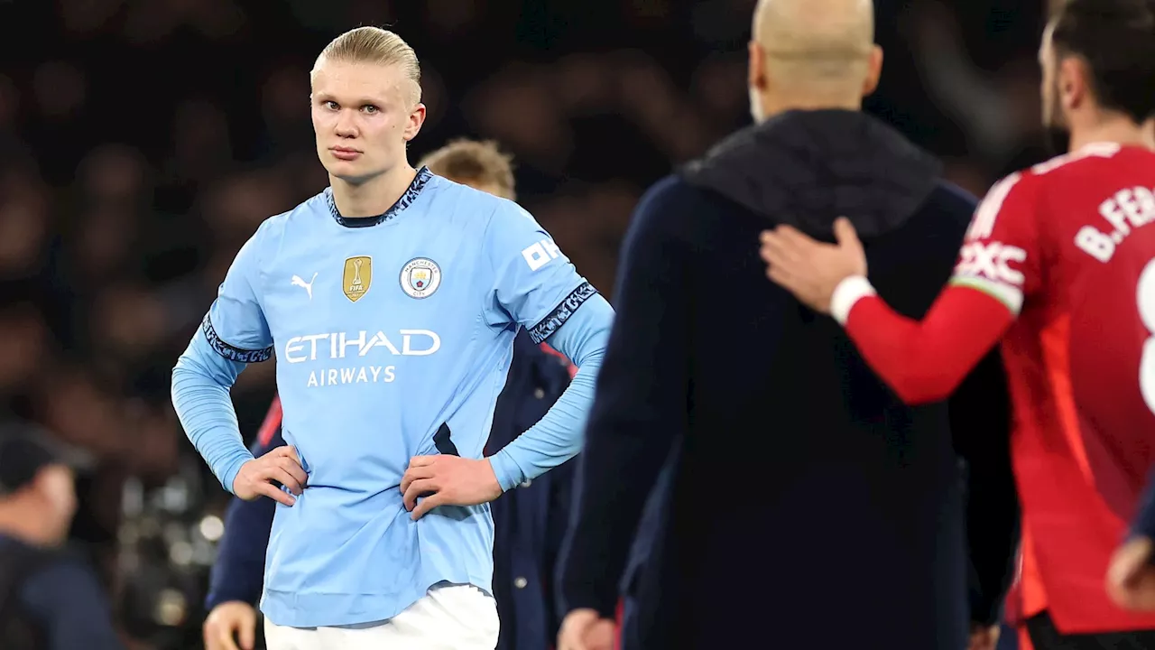 Il Manchester City ha una media da retrocessione: nessuno ha fatto peggio di Guardiola da novembre