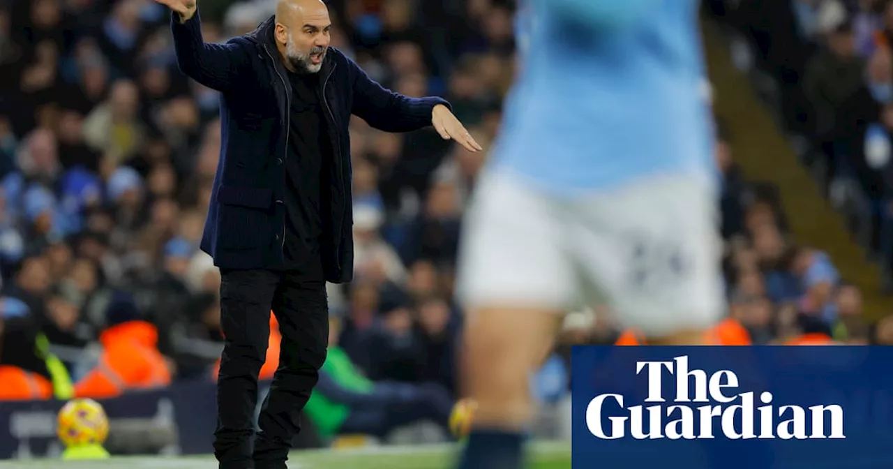 Pep Guardiola feels he is ‘not good enough’ after City’s late defeat by United