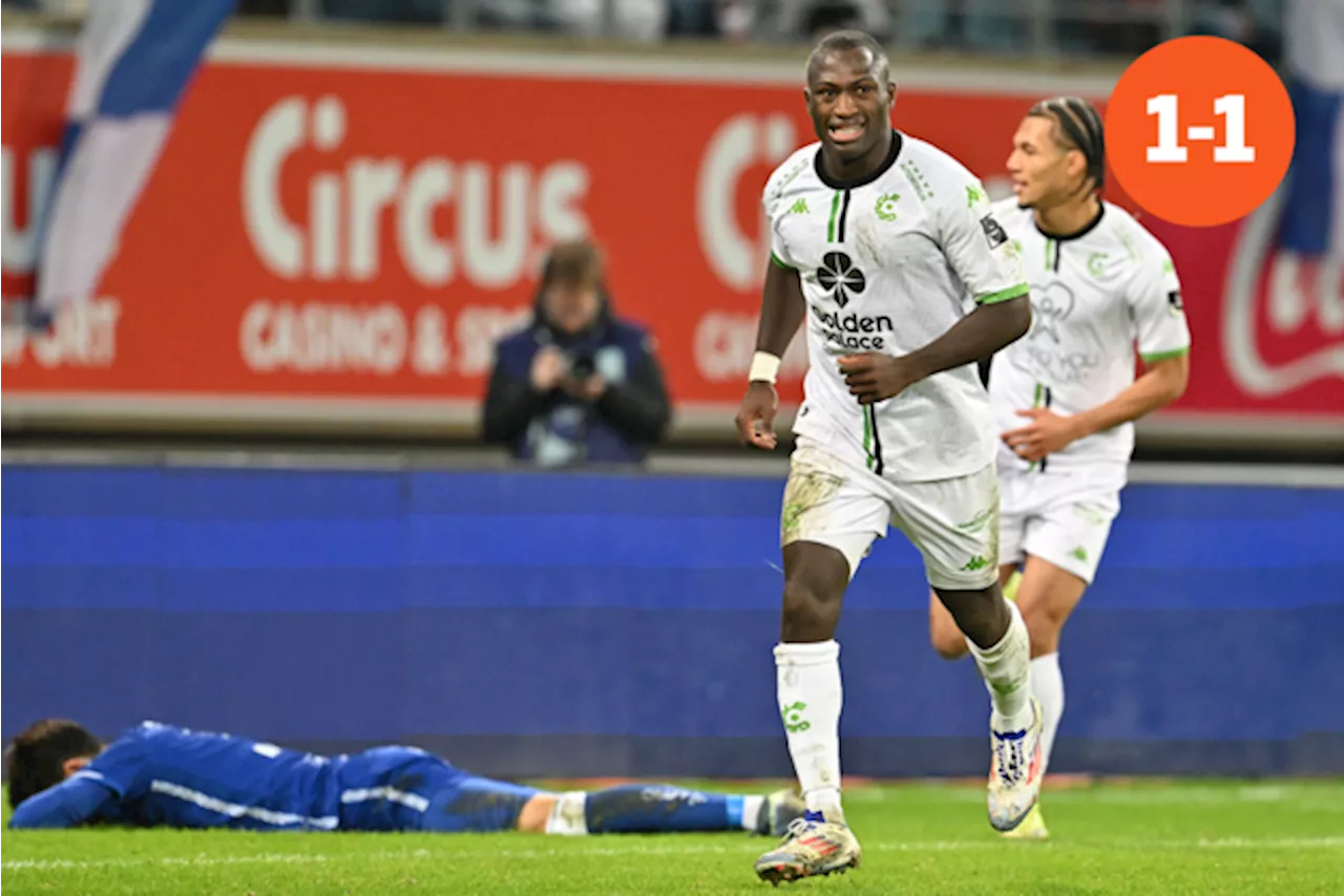 Afscheid in stijl: Denkey bezorgt Cercle Brugge een punt tegen AA Gent in zijn allerlaatste wedstrijd