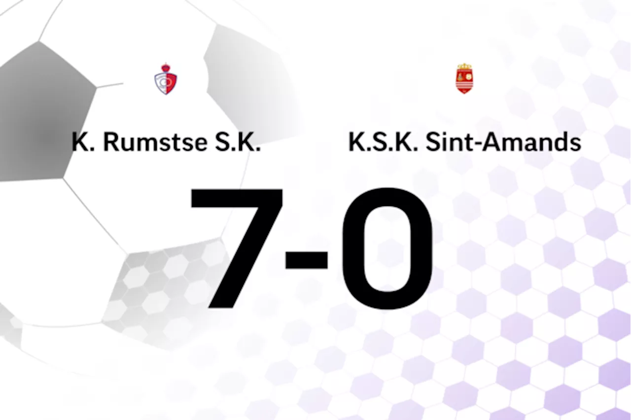 Rumst overklast Sint-Amands B