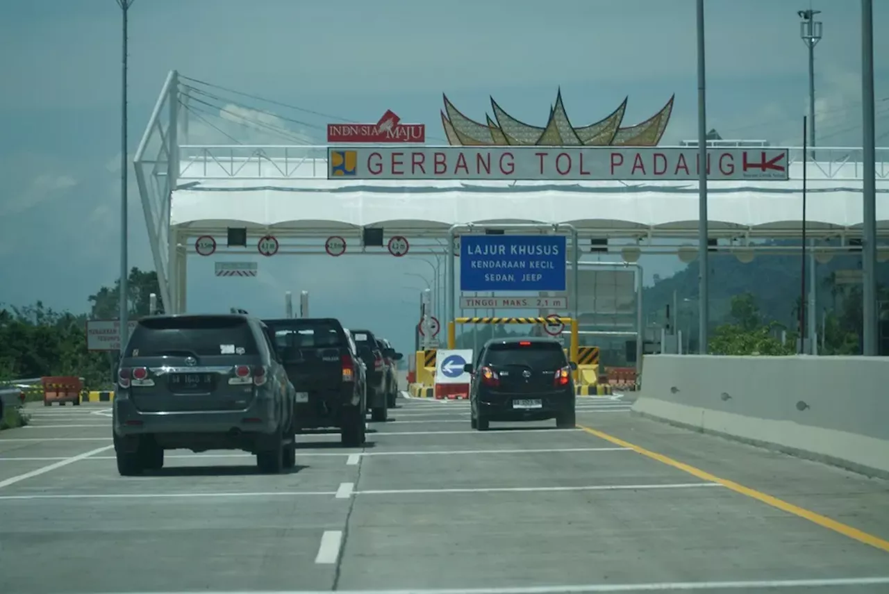 Jalan Tol Padang-Sicincin Diuji Coba untuk Libur Natal dan Tahun Baru