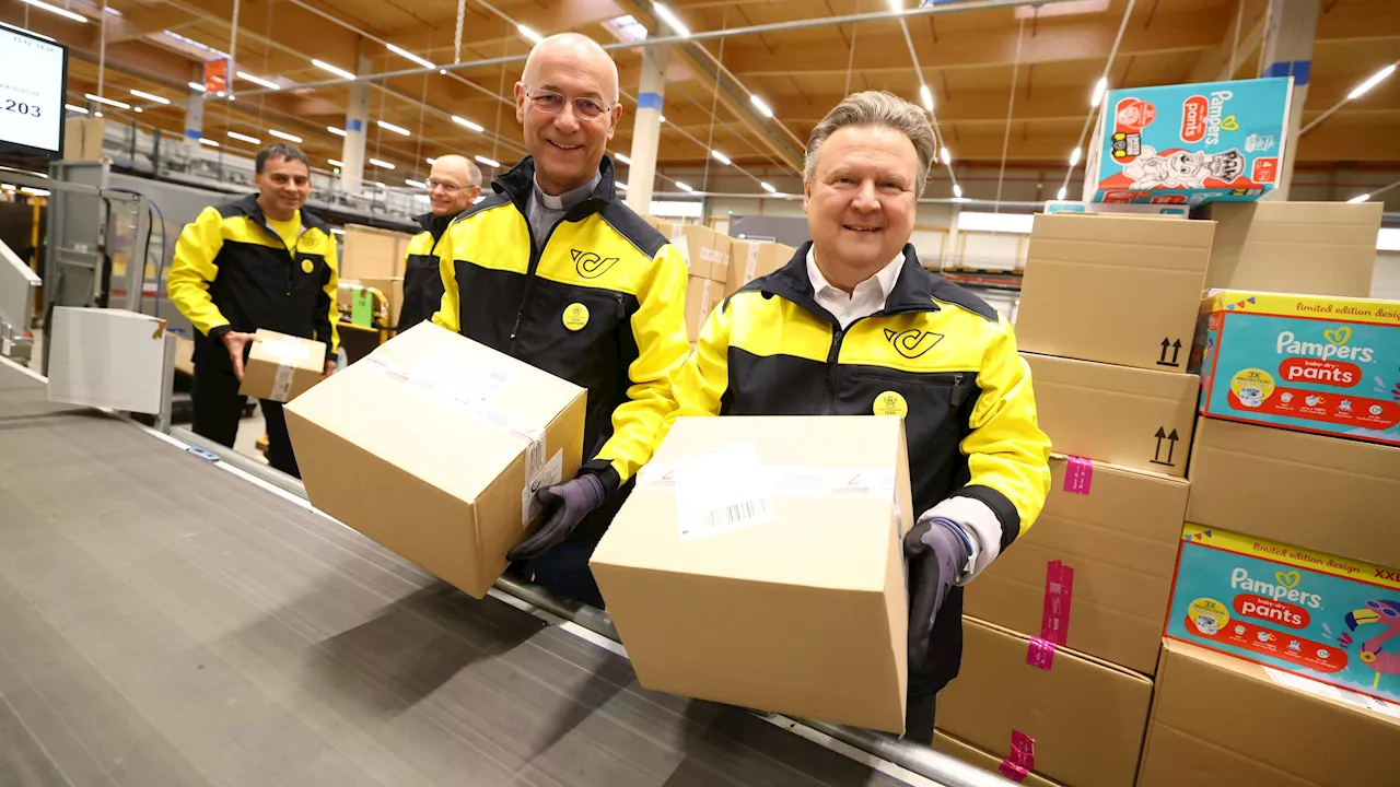 – Bürgermeister packt bei der Post mit an