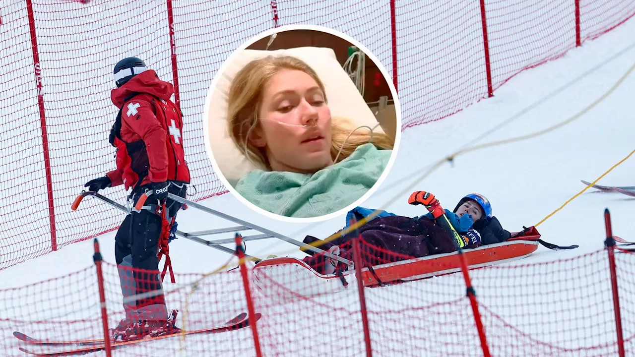 Schläuche in Nase! Shiffrin über erneute Operation