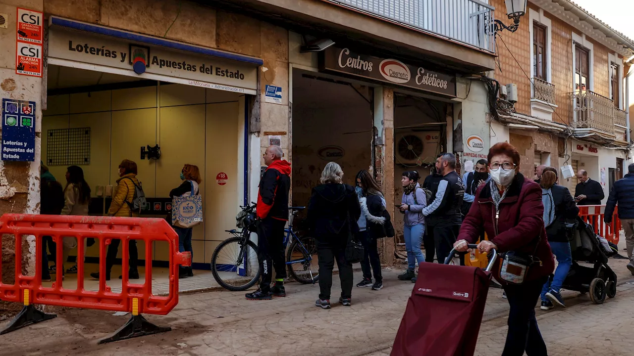 Iniciativa invita a compartir décimos de lotería con afectados por la DANA
