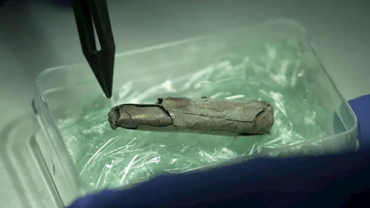 Oldest Christian amulet ‘Frankfurt Silver Inscription’ discovered north of the Alps