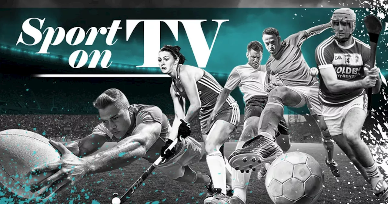 Three sporting events to watch this week: Your handy guide to sport on television