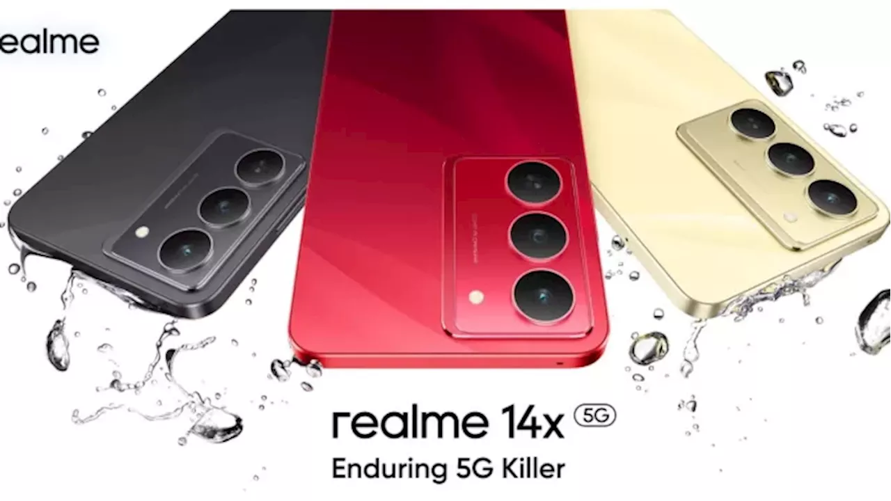 Realme 14x 5G: 6000 mAh बैटरी के साथ लॉन्च होगा सस्ता फोन, पानी-धूल से भी रहेगा सेफ