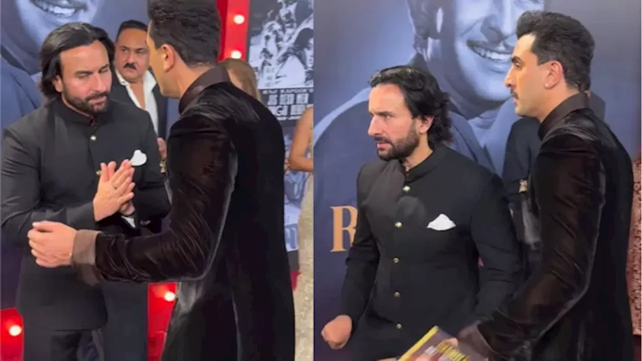 Saif Ali Khan ने Ranbir Kapoor के सामने जोड़े हाथ, क्या जीजा-साले में हुई कोई अनबन?