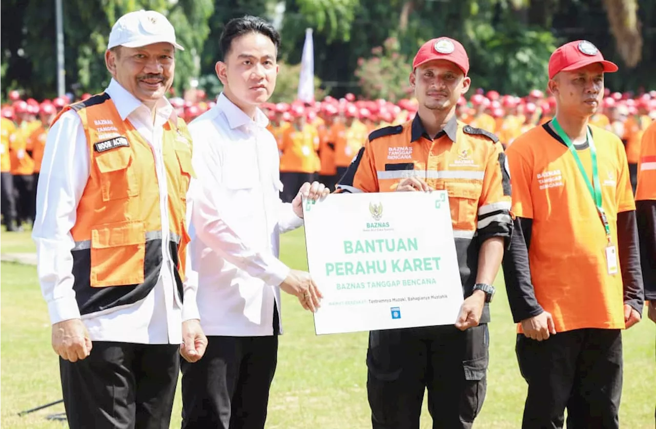 450 Tenda dan Perahu Karet untuk Daerah Rawan Bencana