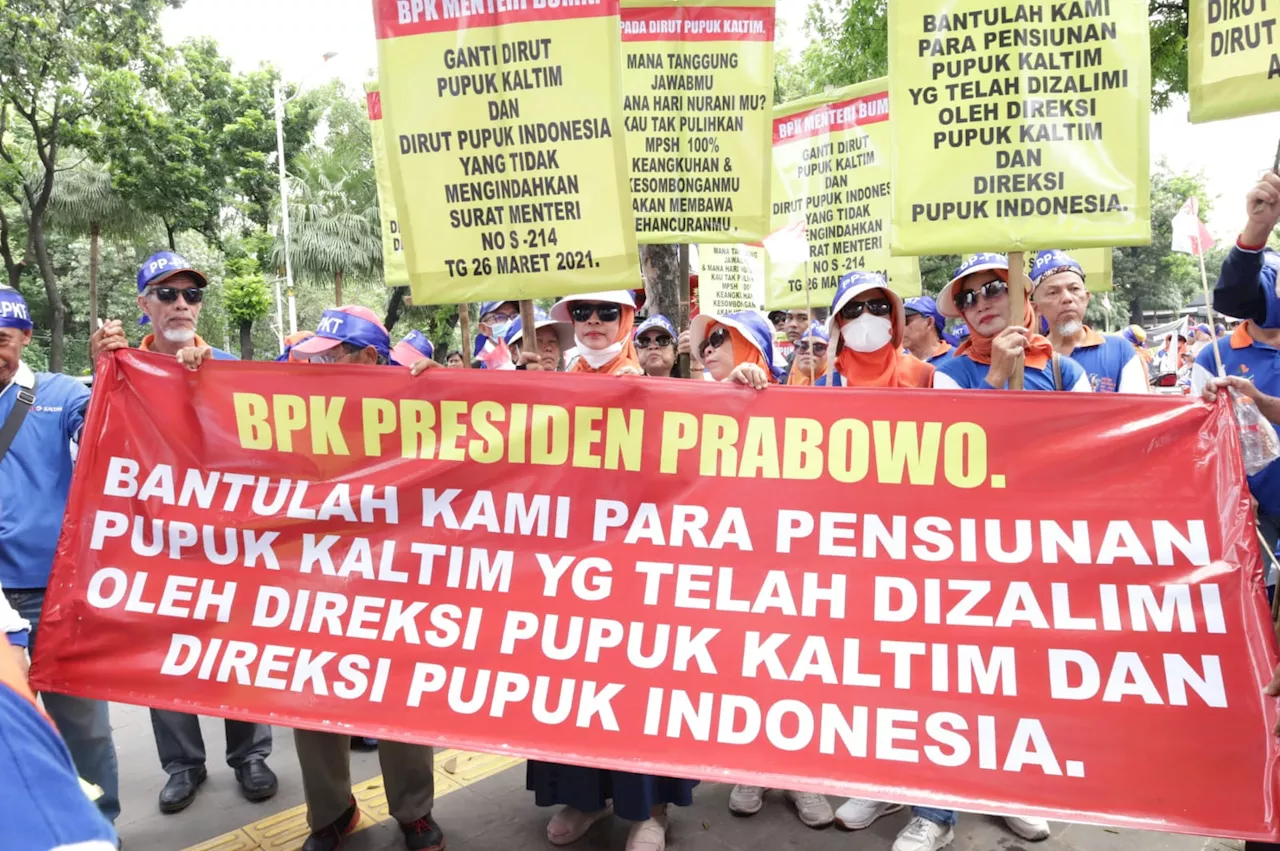 Pensiunan Karyawan PKT: Kondisi Keuangan PKT Penuhi Syarat Dukung Pemulihan Manfaat Pensiun Seumur Hidup