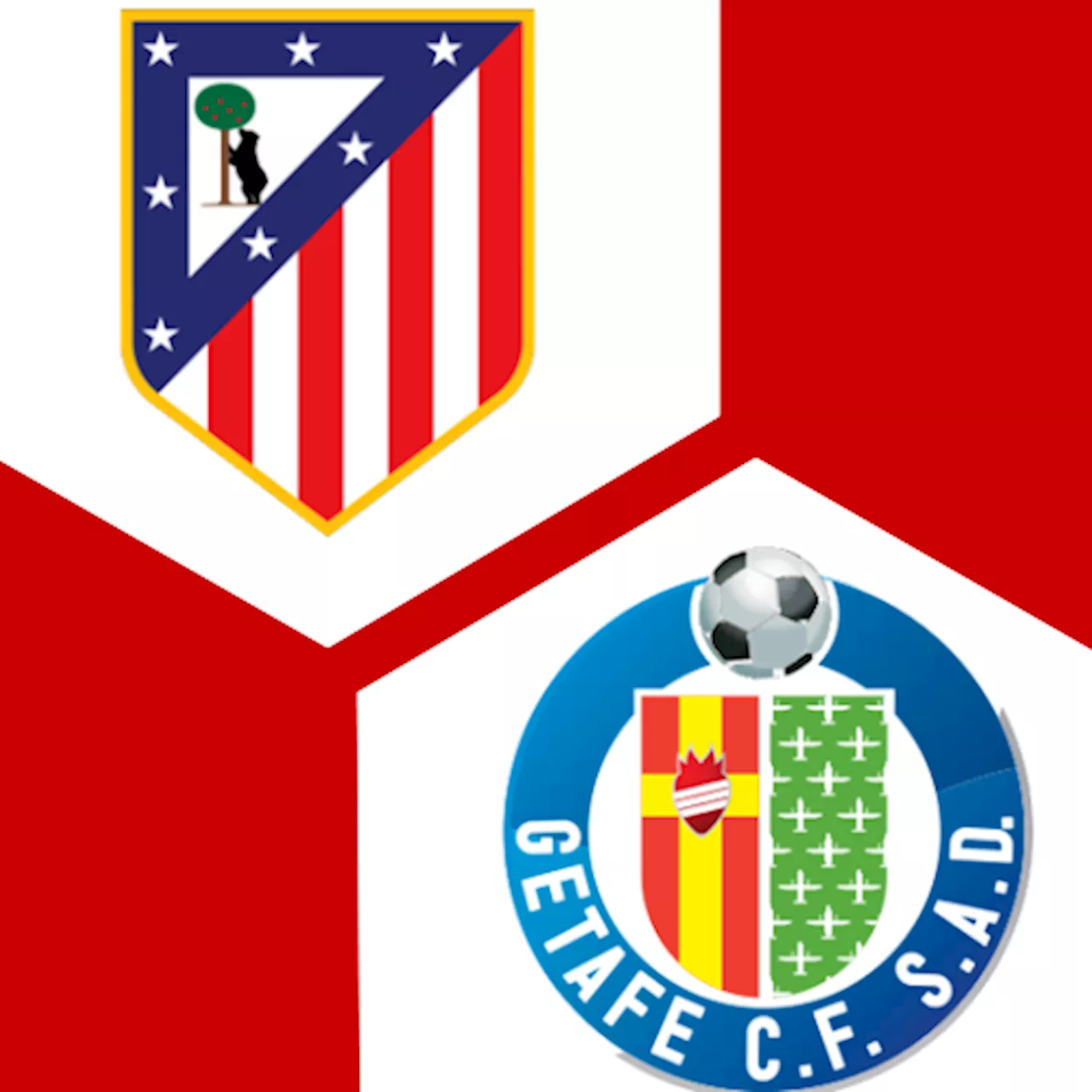  Atletico Madrid - FC Getafe : | 17. Spieltag