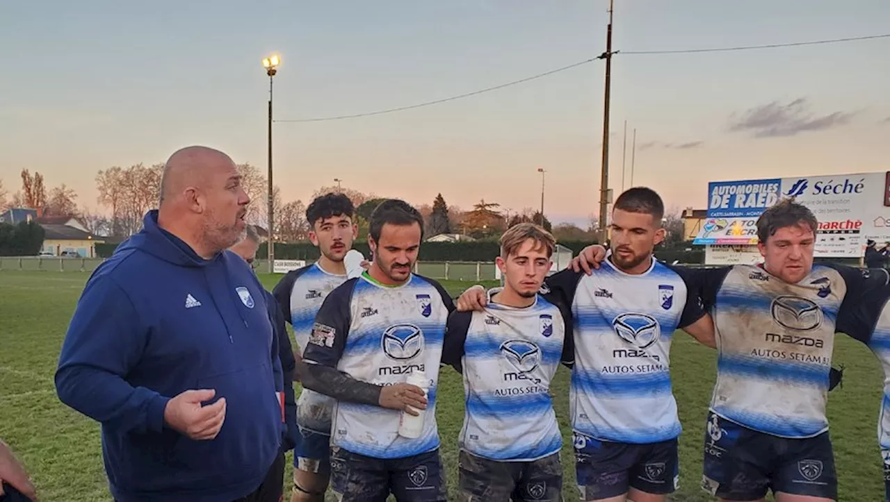 Rugby (Régionale 1) : les Castelnaudais mal récompensés de leurs efforts