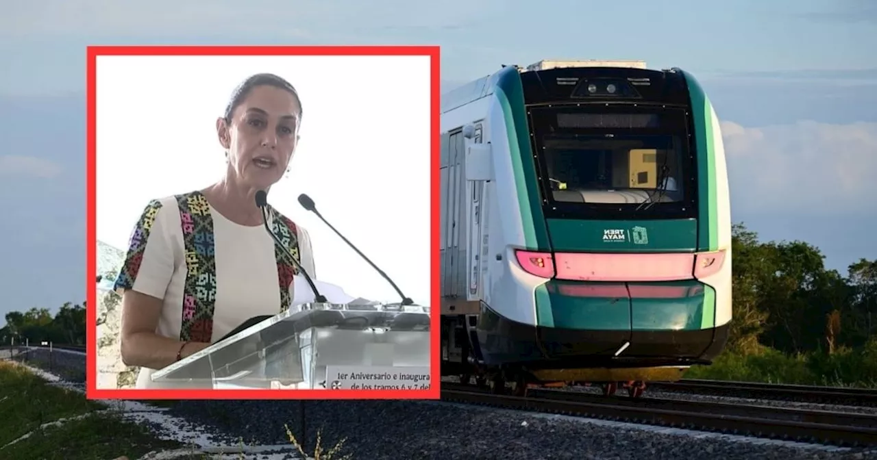 ‘Sólo aquí se hace una hazaña del tamaño del glorioso Tren Maya’: Sheinbaum inaugura último tramo