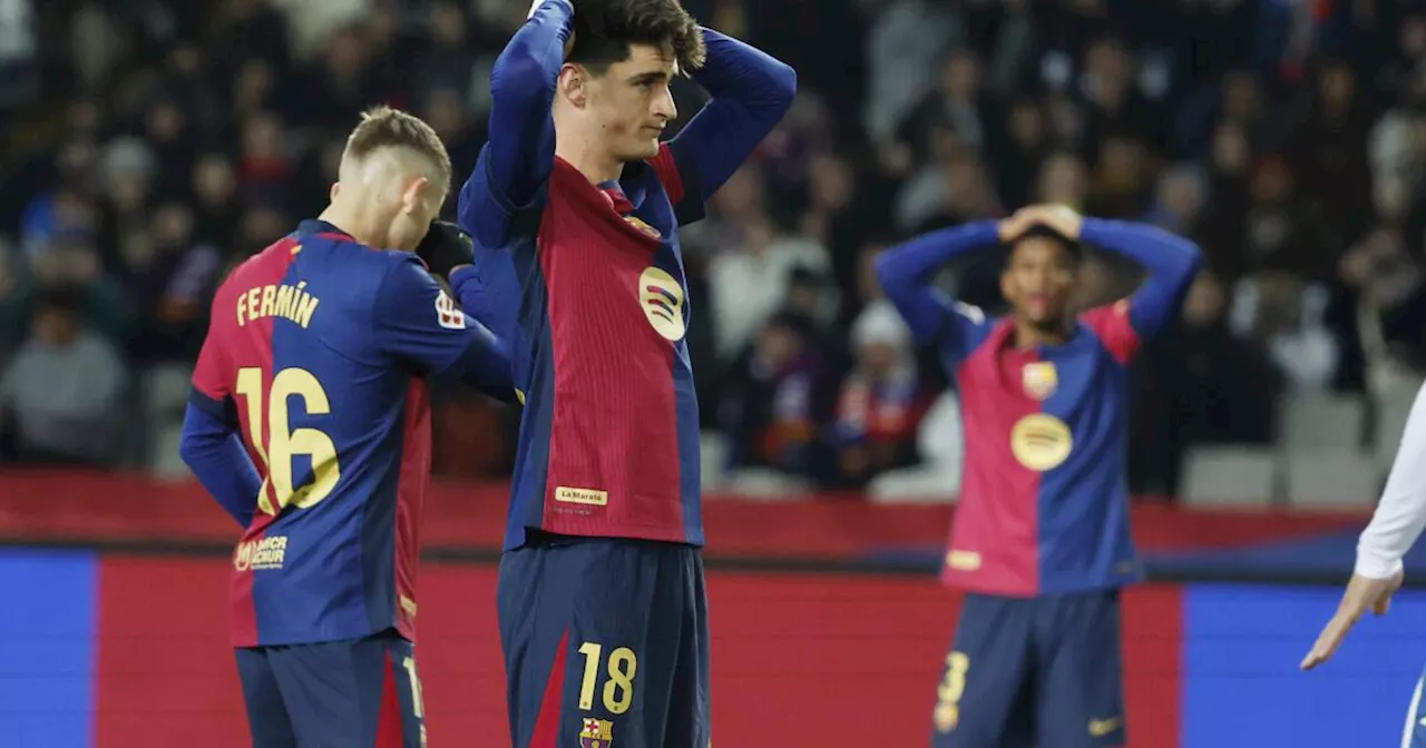 Barcelona sucumbe en casa 1-0 ante el Leganés en la liga española