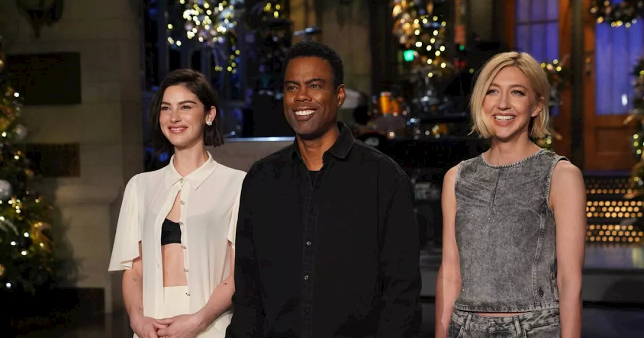 Chris Rock hosts a shaky 'SNL' saved by guest star Adam Sandler