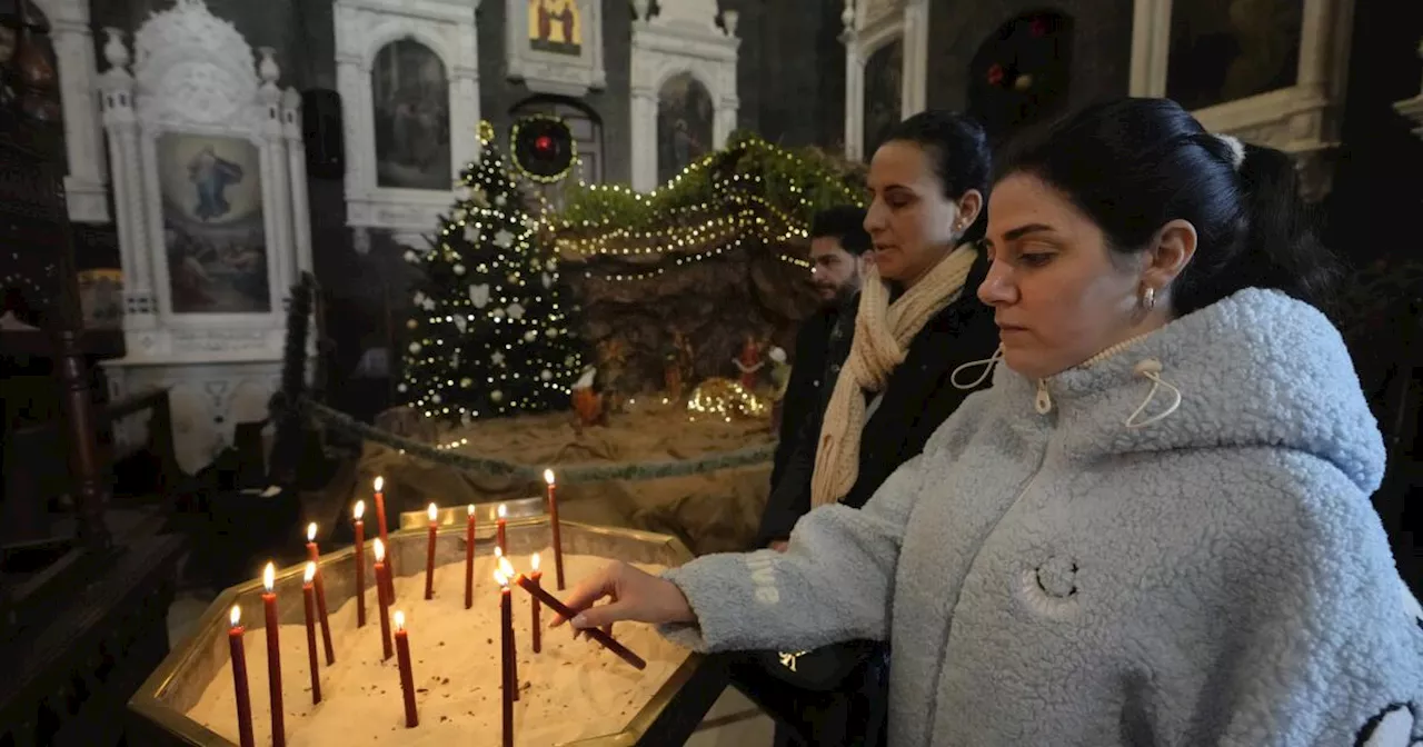 Christians in Syria mark country's transformation with tears