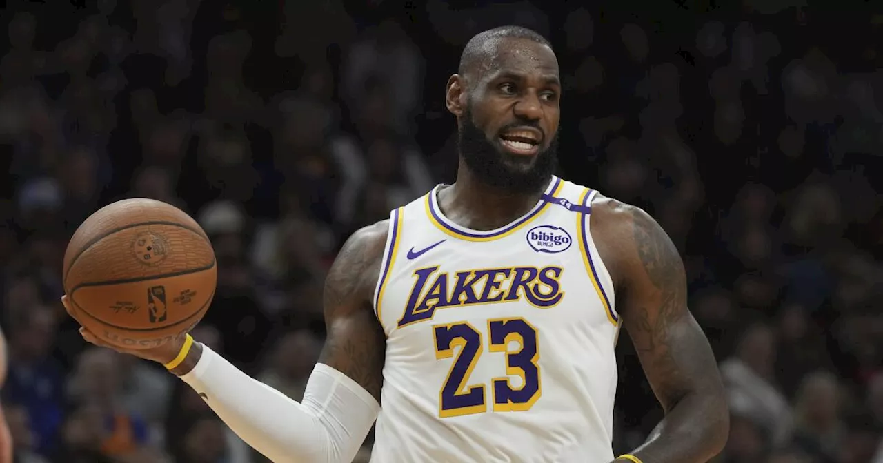 LeBron James upgraded to questionable ahead of Lakers vs. Grizzlies