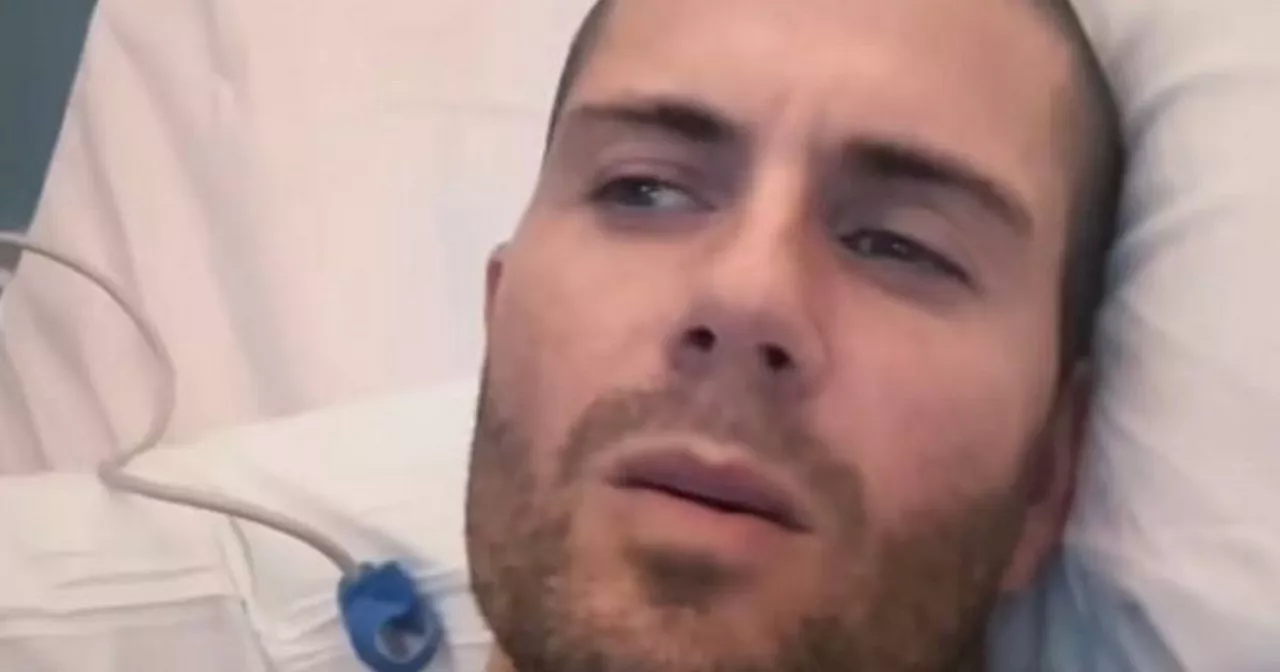 The Wanted's Max George gives health update from hospital bed