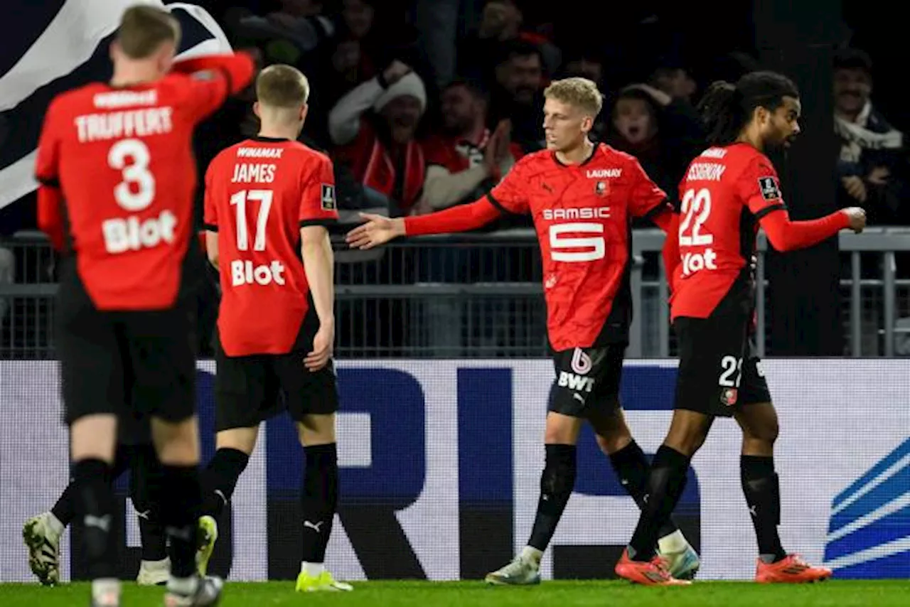 Rennes bat Angers sans convaincre, Strasbourg enfonce Le Havre