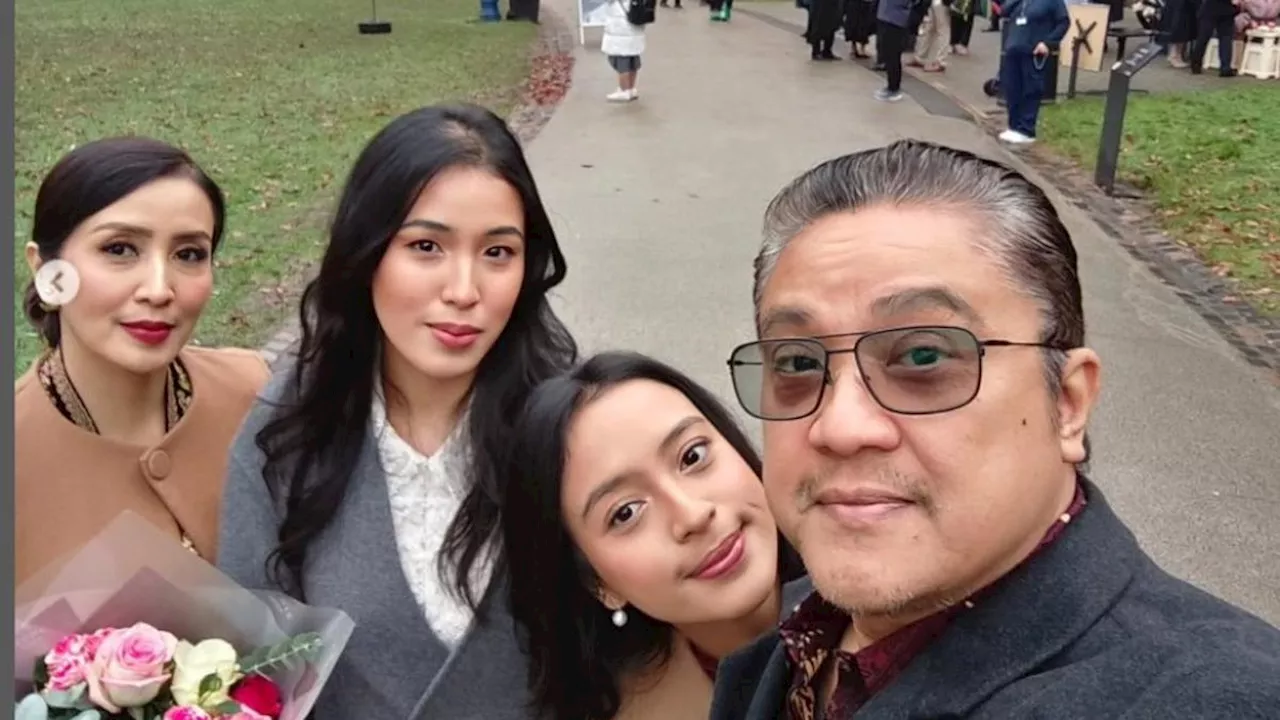 Dede Yusuf Dampingi Putrinya Wisuda di Birmingham, Gaya Simpel dan Bahasa Inggrisnya Disorot