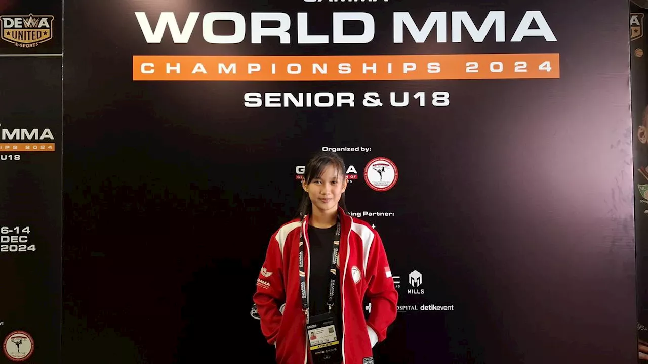 Profil Manayra Siagian, Petarung Junior MMA Indonesia yang Rebut Medali Emas Kejuaraan Dunia MMA 2024