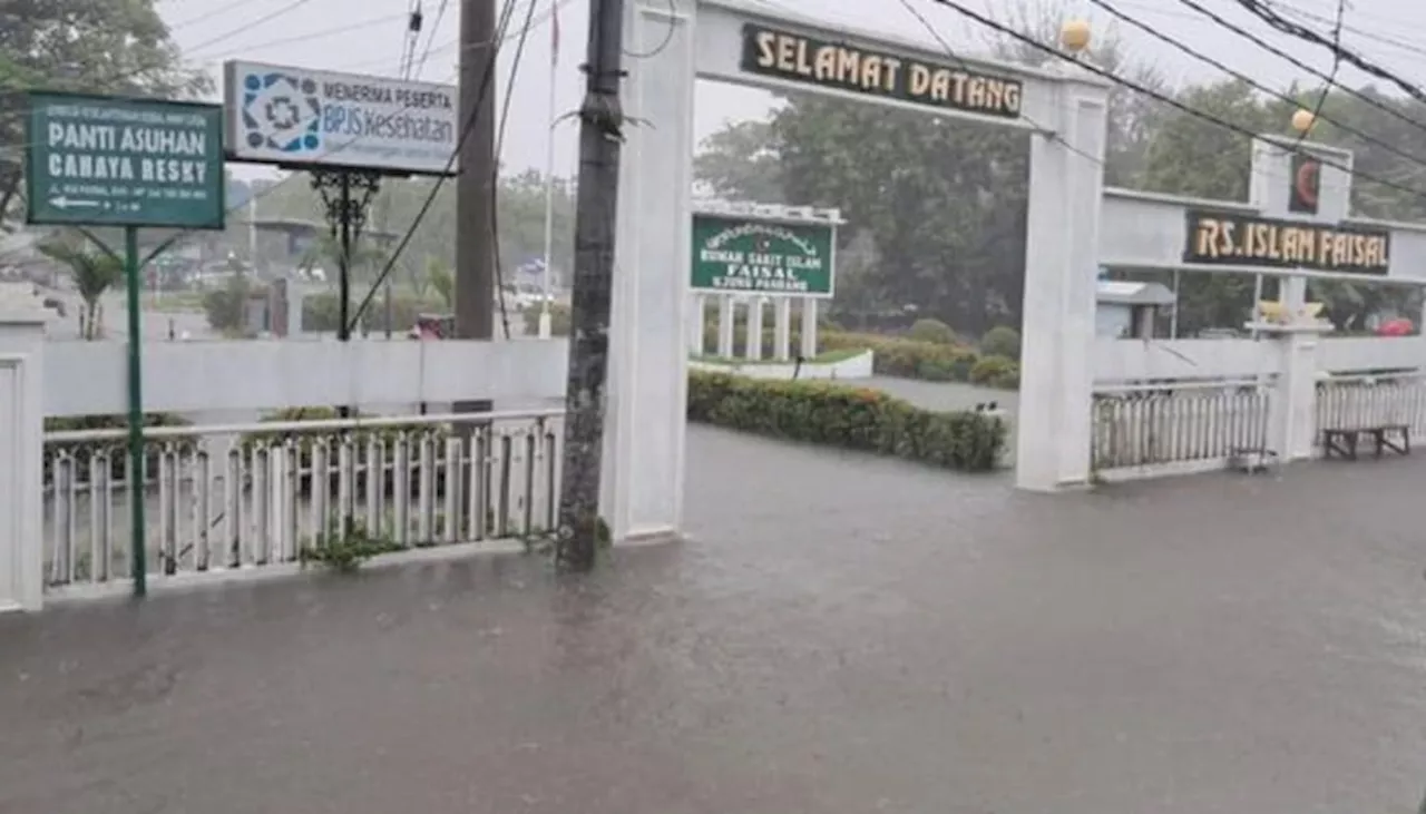 Rumah Sakit Milik Yayasan Kalla Terendam Banjir, Pasien Dievakuasi