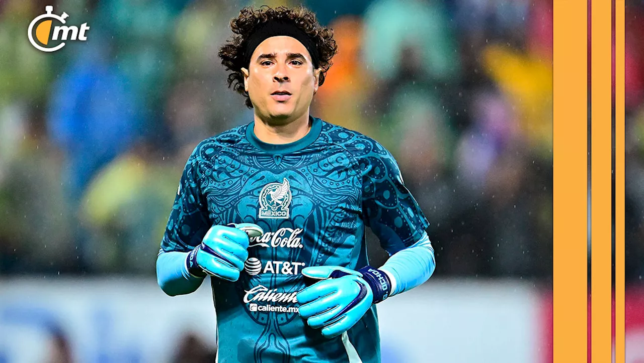 Memo Ochoa: 'Solo Cristiano Ronaldo, Lionel Messi y yo podemos estar en seis Mundiales'