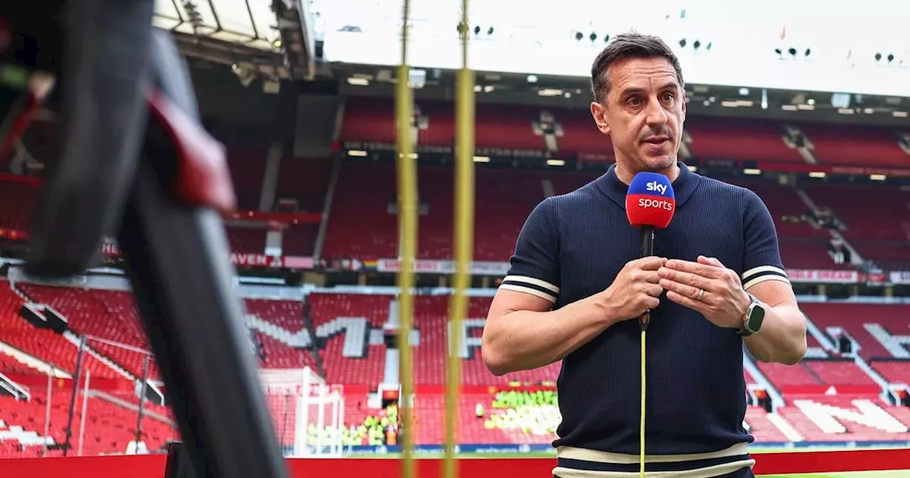 Gary Neville shows true Manchester United colours with passionate post before Man City derby