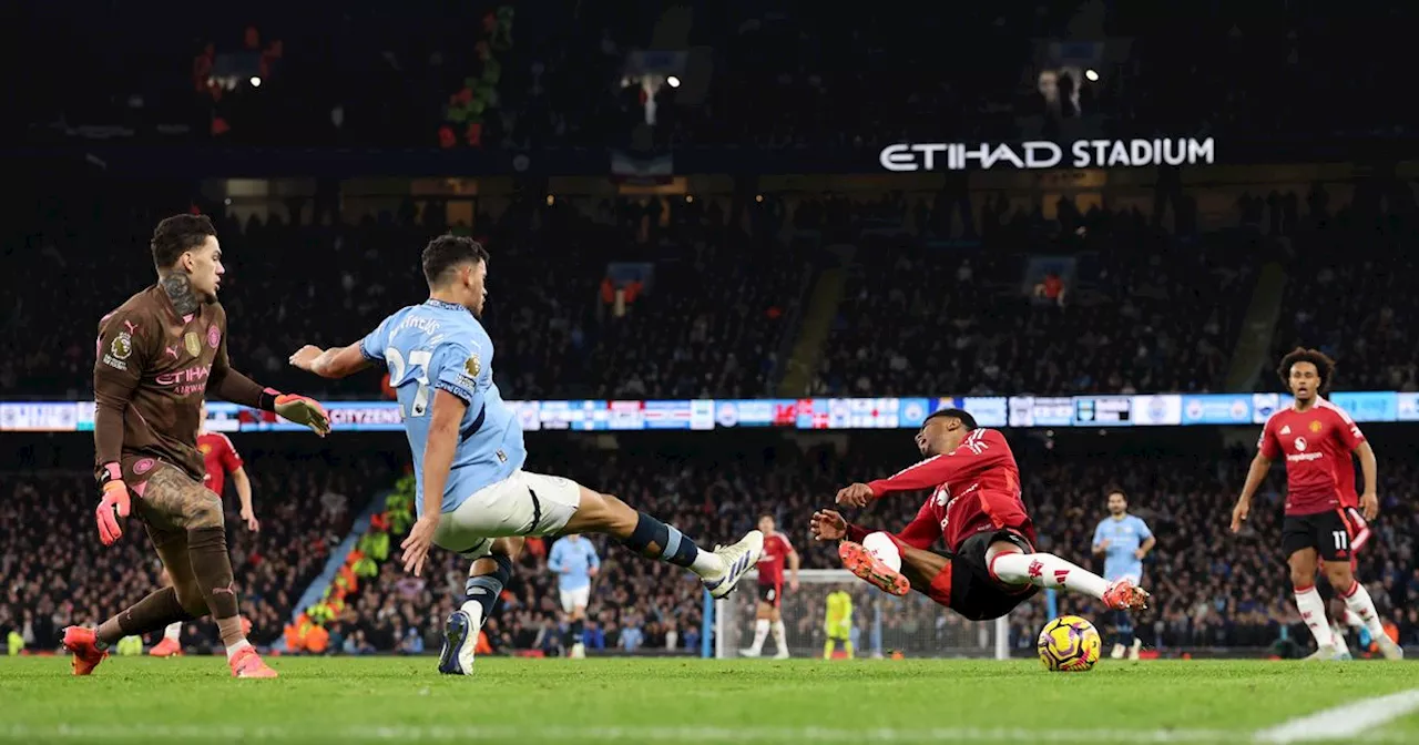 Man City player ratings vs Man United as Matheus Nunes loses it twice