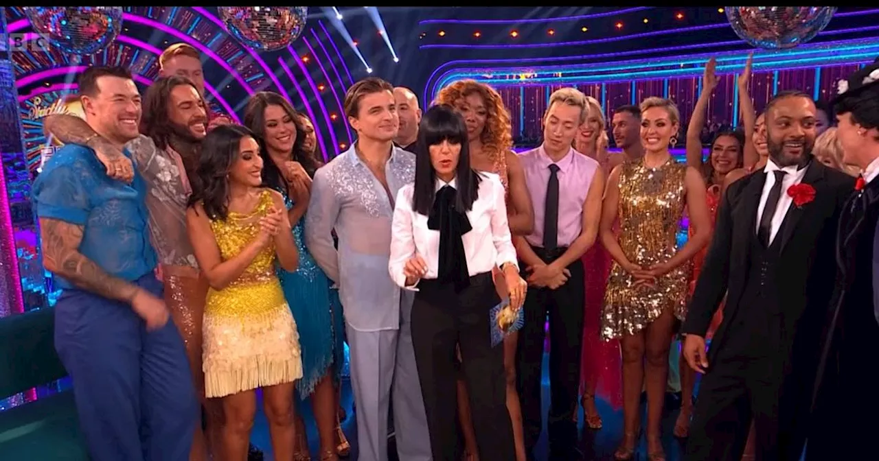 Strictly's Claudia Winkleman halts live 2024 final as she asks for 'quiet'