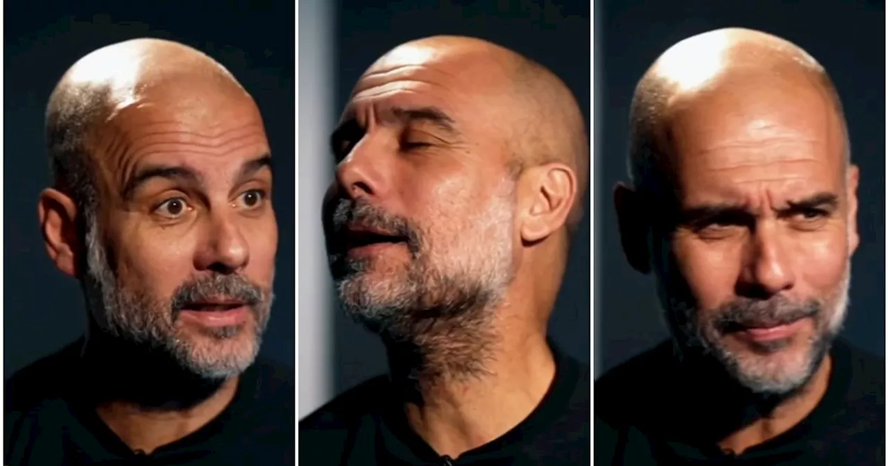 The Man City question that left Pep Guardiola speechless