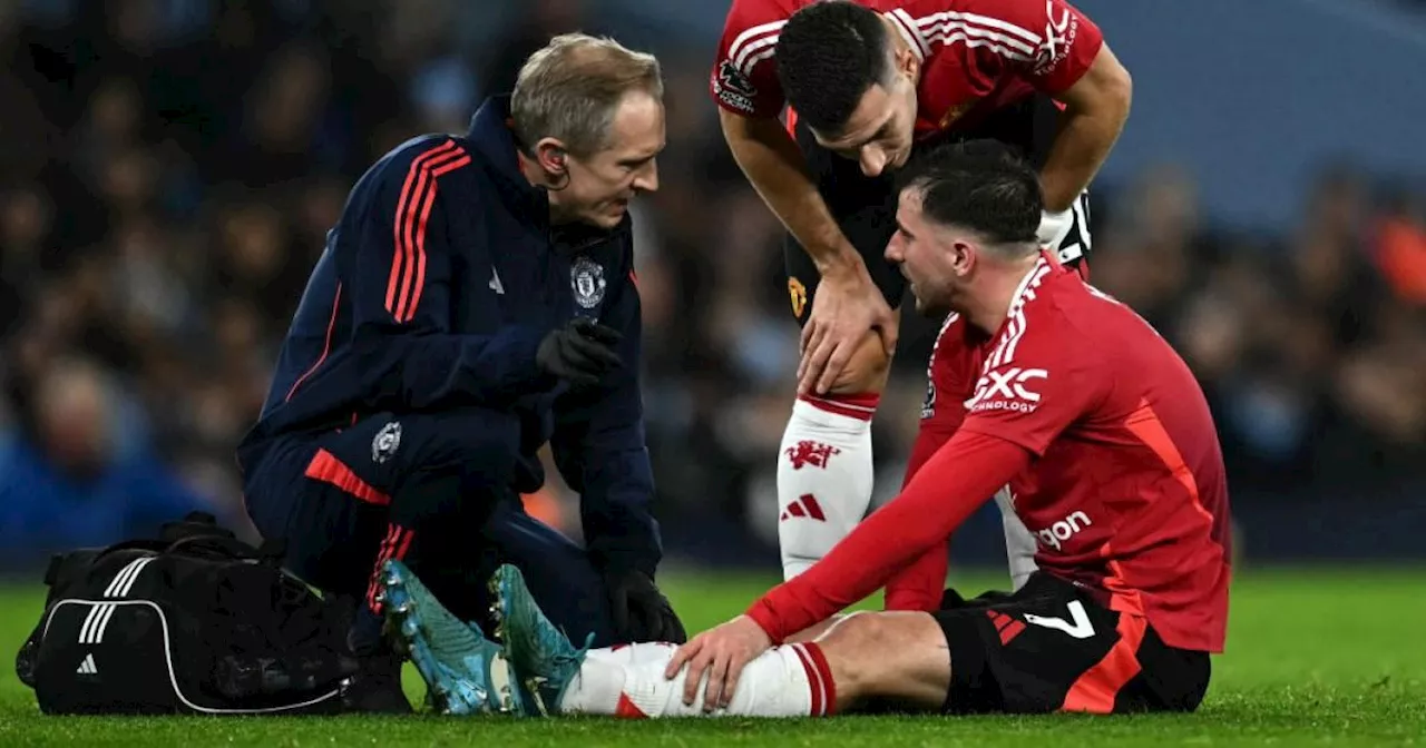 Mason Mount suffers yet another injury as he limps out of Manchester derby