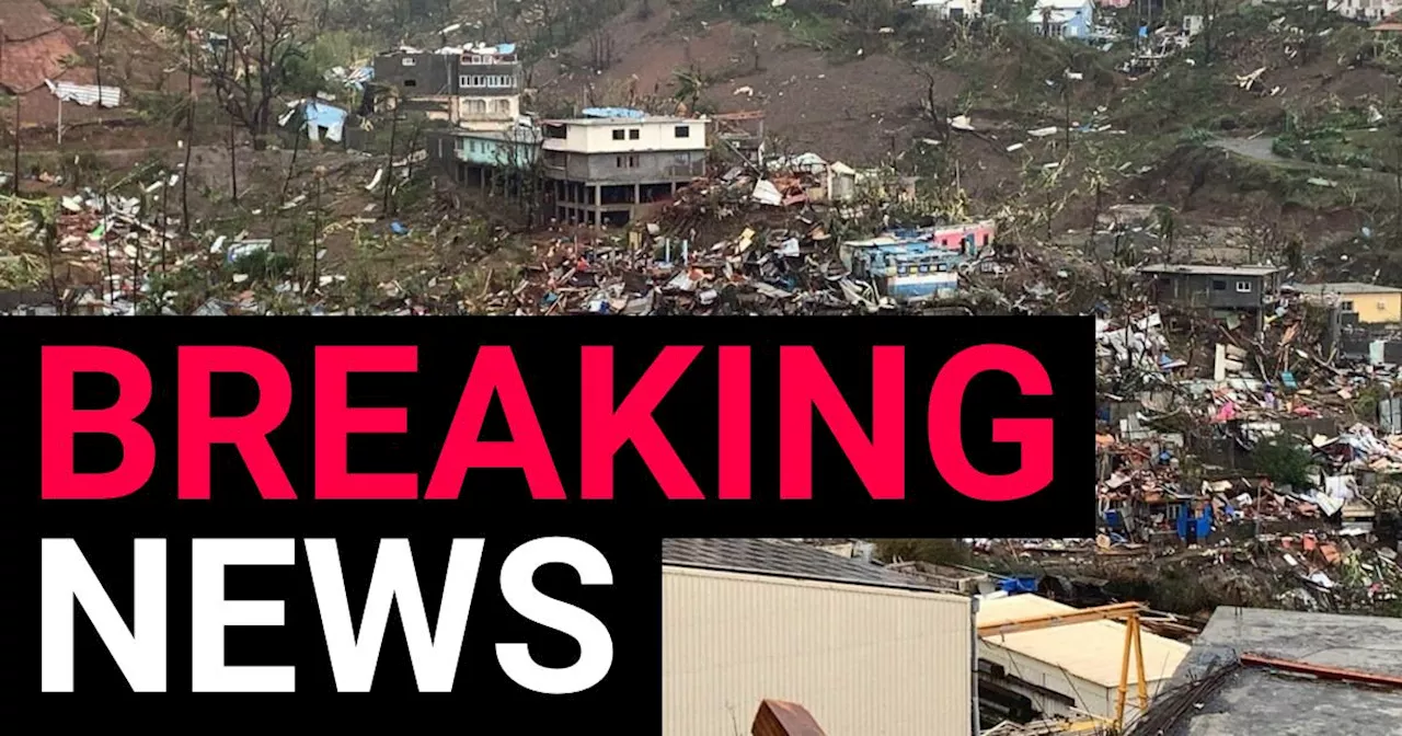 Thousands feared dead after devastating cyclone hits French territory of Mayotte