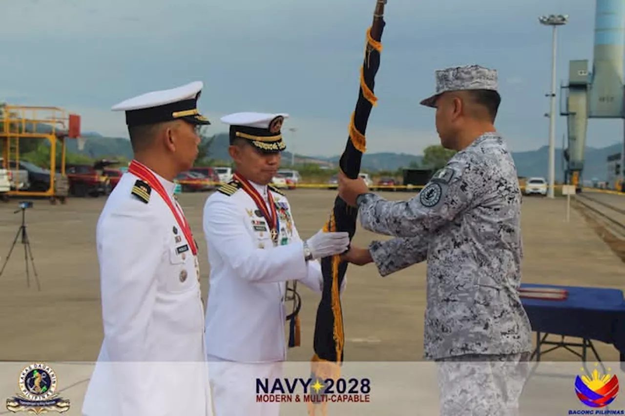 New commanding officer of BRP Jose Rizal takes helm