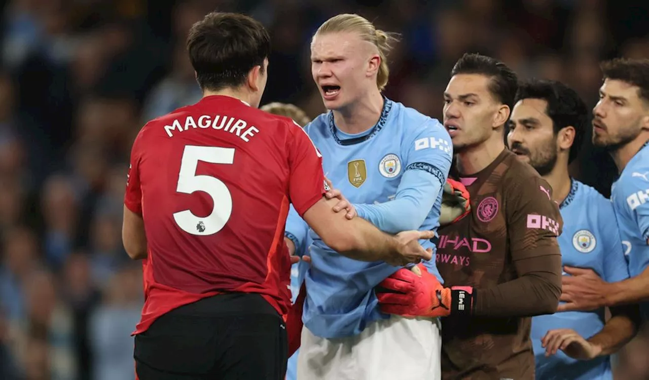 Spätes Drama, Haaland motzt: Manchester City verliert das Stadtderby gegen United