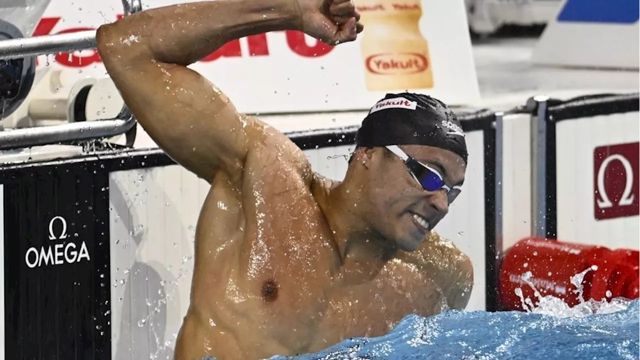 University of Tennessee swimmer sets, breaks own world record; to defend title Sunday