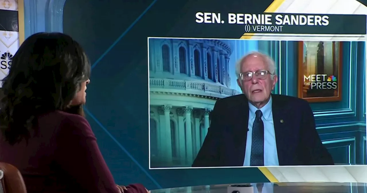 ‘I surely hope’ to work with Trump to raise the minimum wage, Sen. Bernie Sanders says