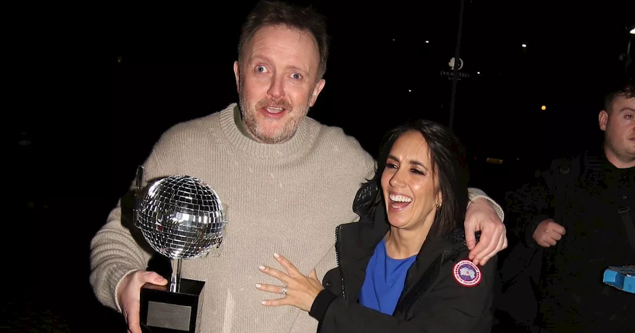 Chris McCausland celebrates Strictly win until early hours with Janette Manrara