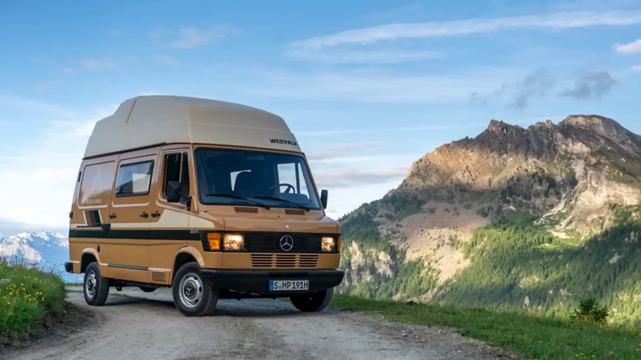 Reisefreuden in Bahama-Beige: Mercedes Marco Polo begleitet seit 40 Jahren in den Urlaub