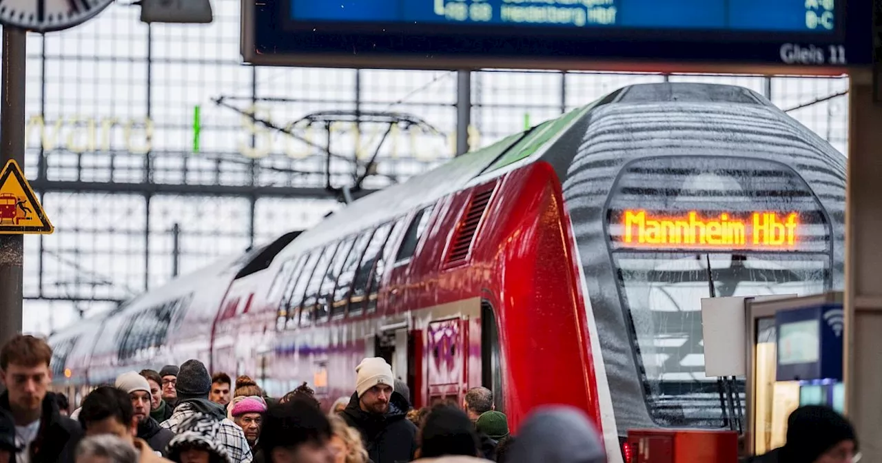 Bahn: Verkehr auf der Riedbahn stabil angelaufen