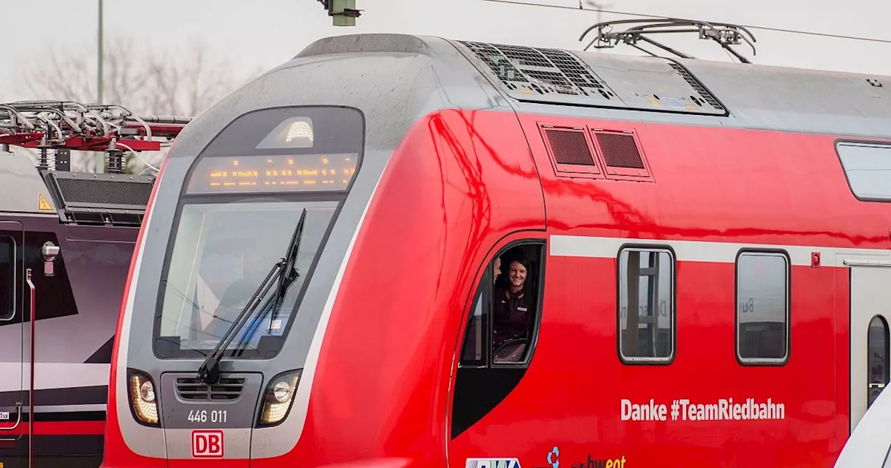 Bahnverkehr auf der Riedbahn «ruckelt sich ein»