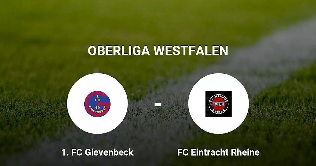 FC Eintracht Rheine erzielt knappen Sieg gegen 1. FC Gievenbeck